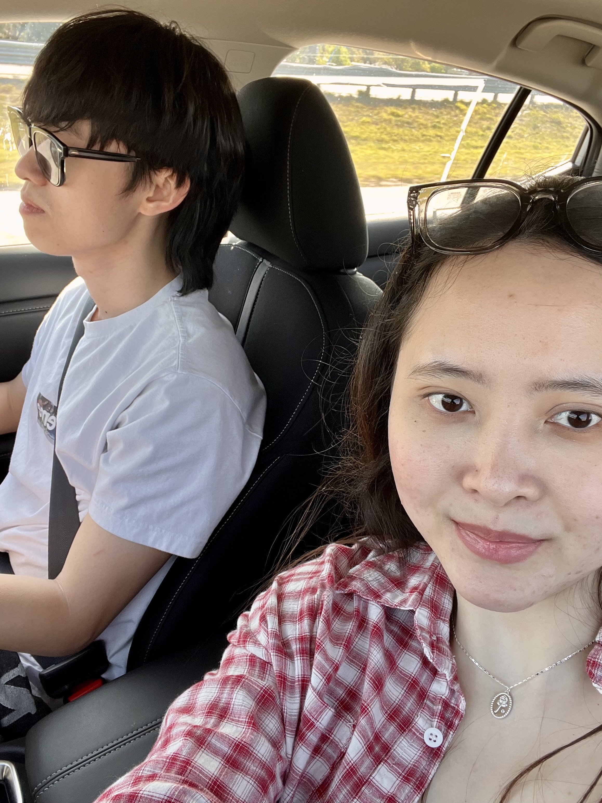 me and him